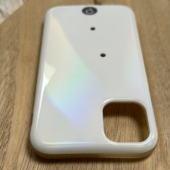 Loopy Case Iridescent iPhone 11 Case 💗 White - Picture 8 of 10